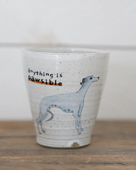 Anything is pawsible – Whippet