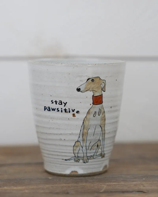 Stay pawsitive – Whippet