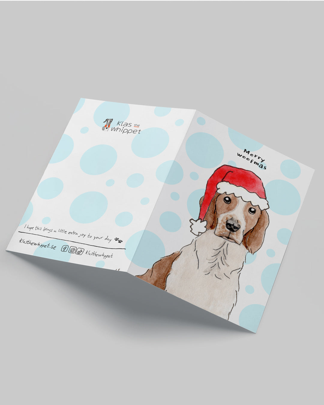 Merry woofmas - Welsh Springer Spaniel