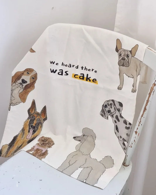 Gift Set Yellow - Tea Towel & Dishcloth