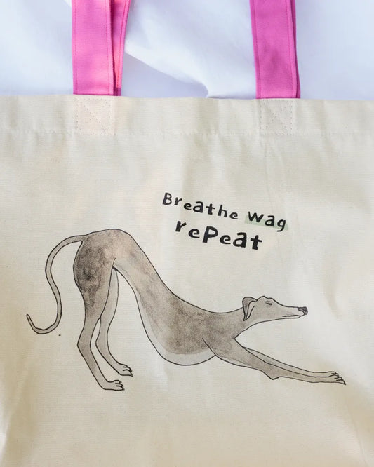 Breath, wag, repeat – Whippet