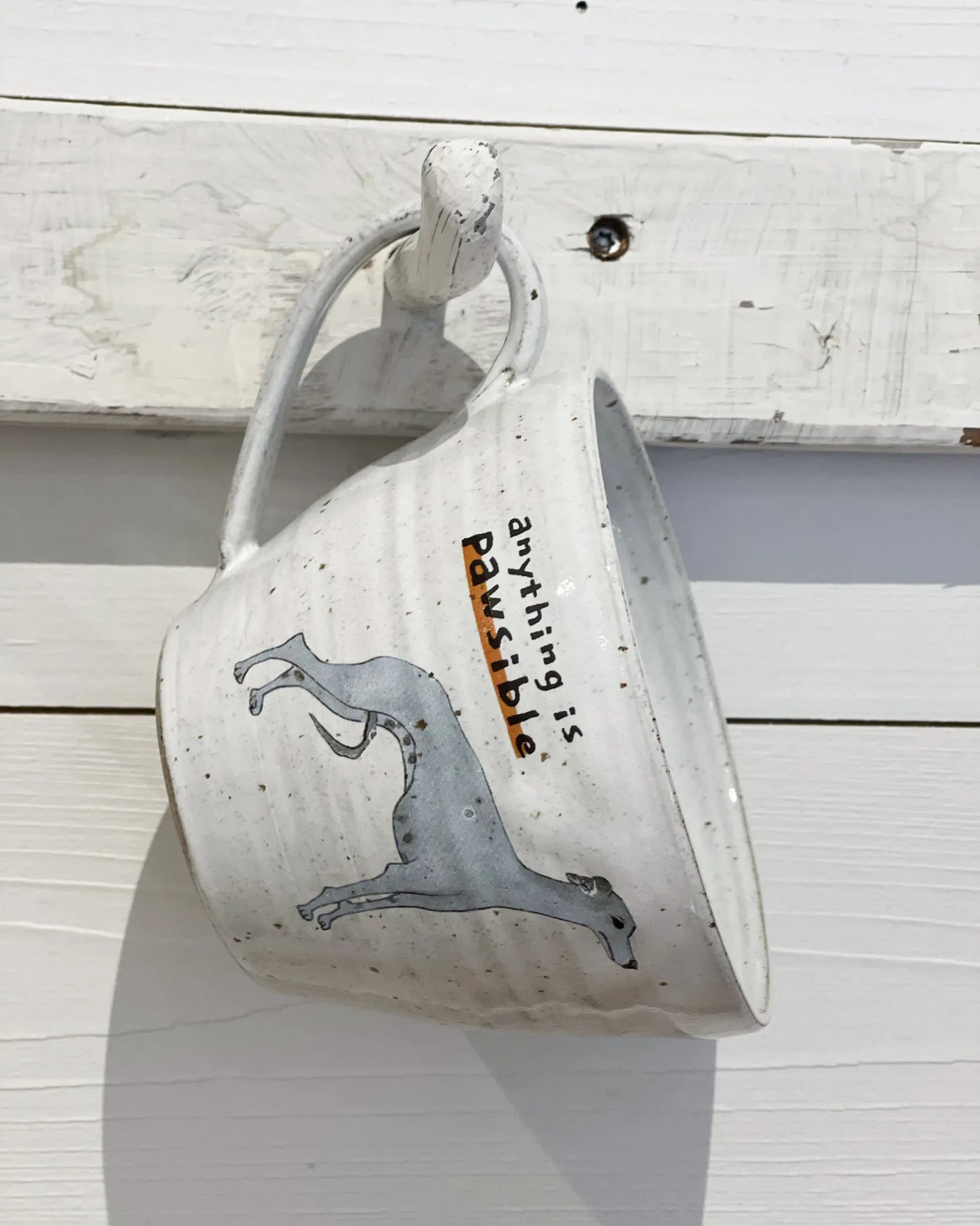 Anything is pawsible – Whippet