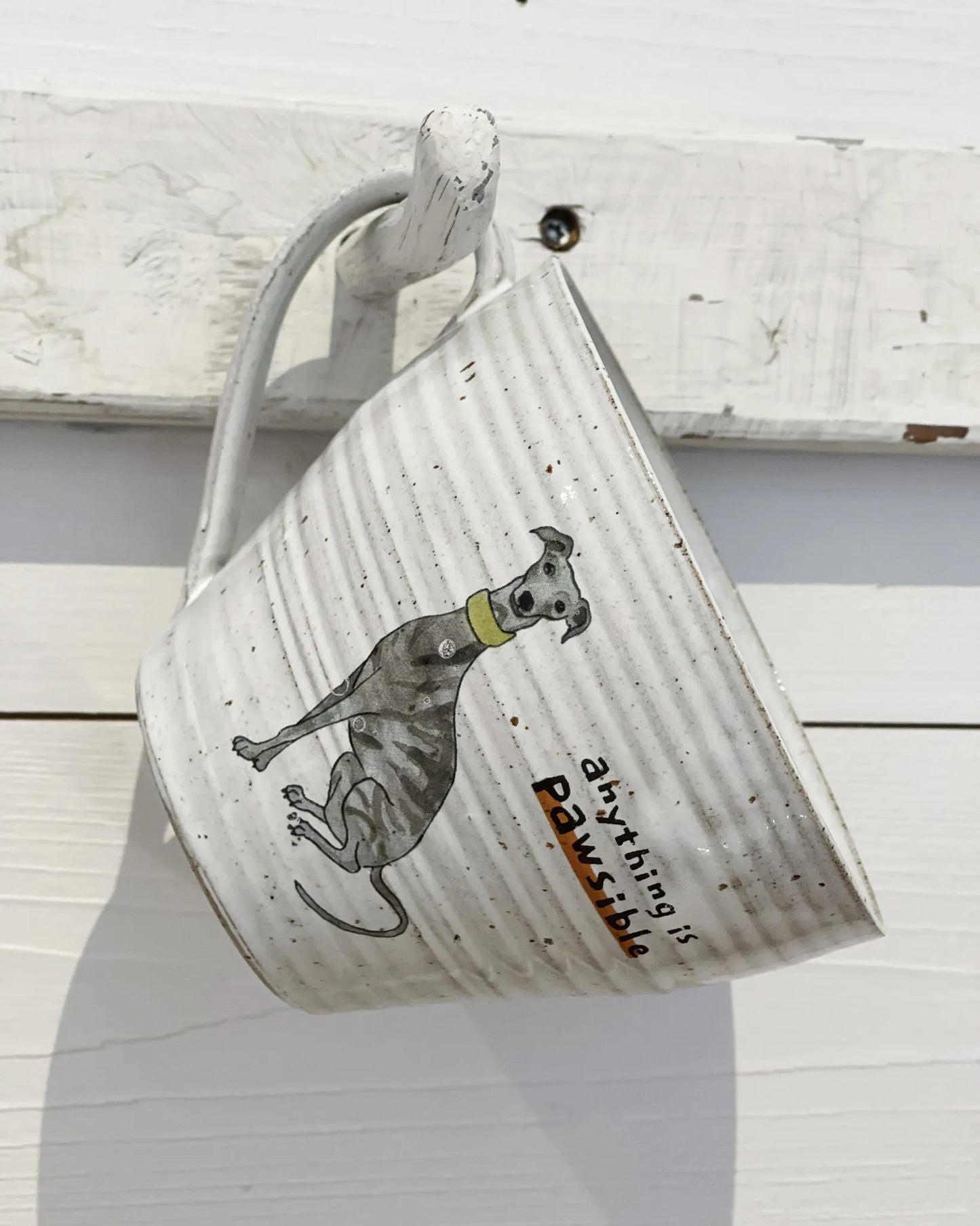 Anything is pawsible – Whippet