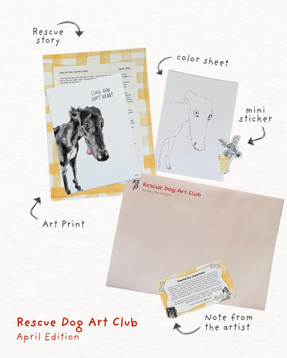 Rescue Dog Art Club