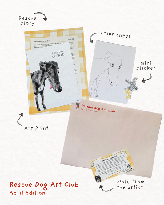 Rescue Dog Art Club