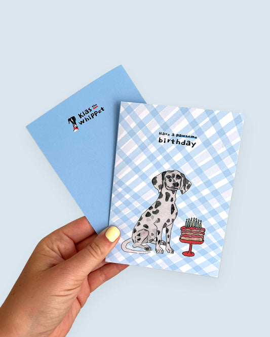 Have a pawsome birthday - Dalmatian