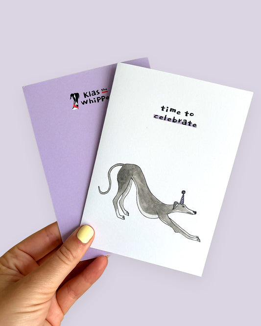 Time to celebrate - Whippet
