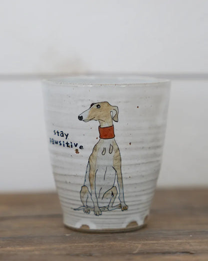 Stay pawsitive – Whippet