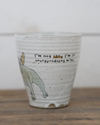 I’m not lazy – French bulldog