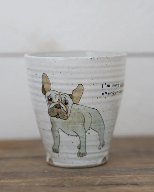 I’m not lazy – French bulldog