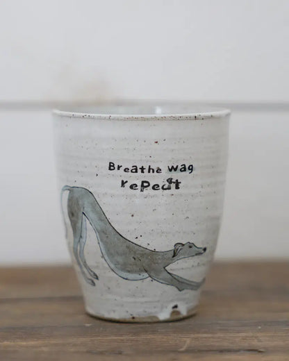 Breath, wag, repeat – Whippet