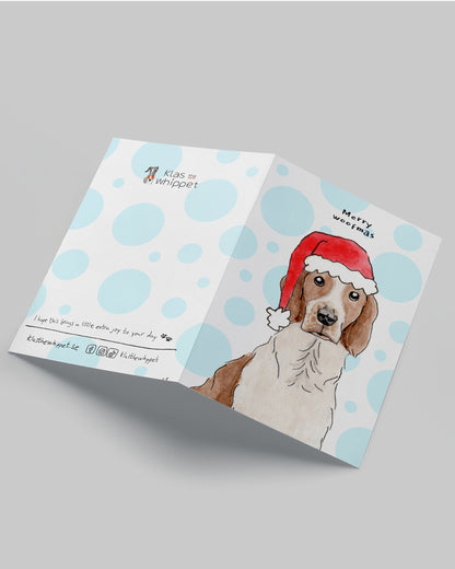 Merry woofmas - Welsh Springer Spaniel