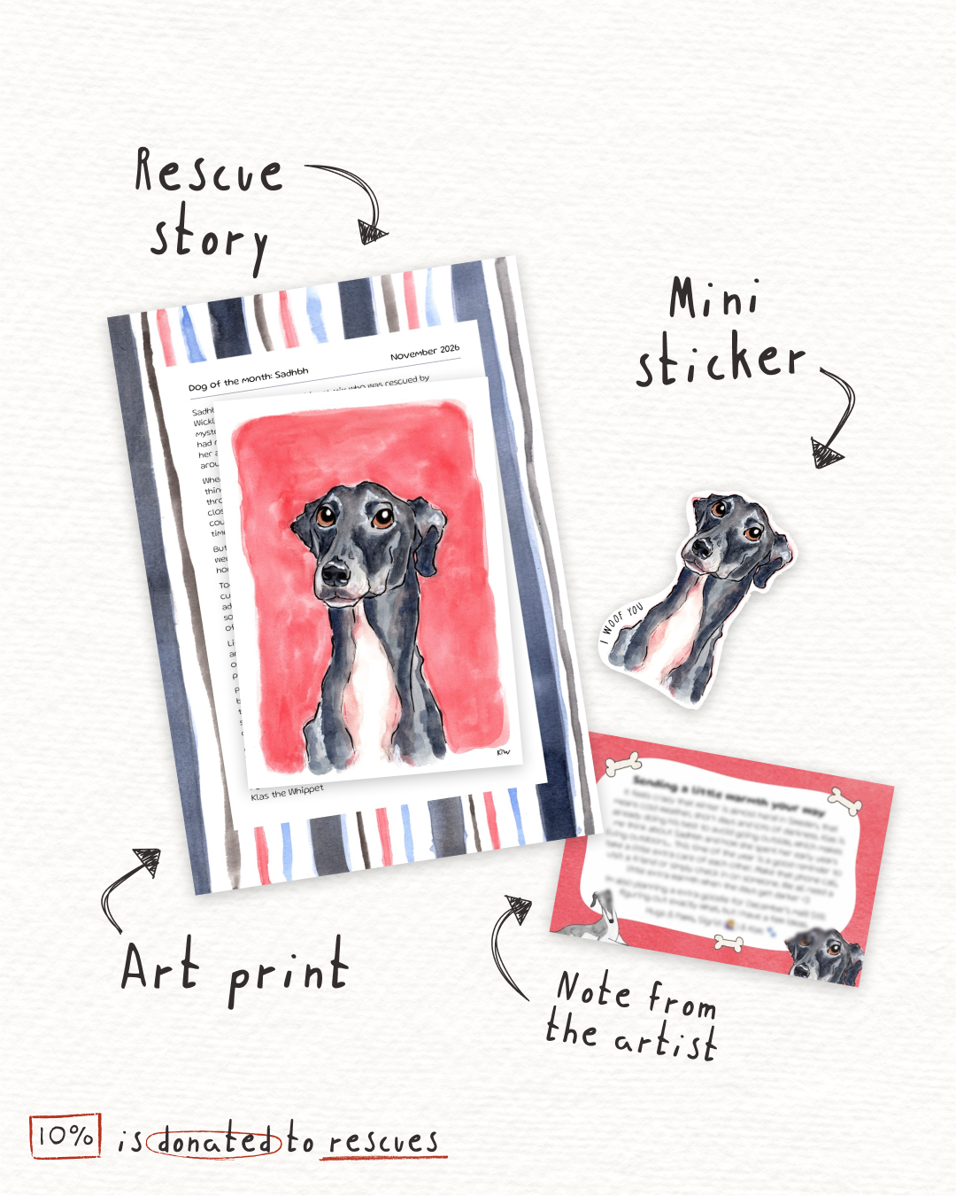 Rescue Dog Art Club