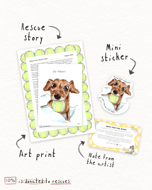 Rescue Dog Art Club