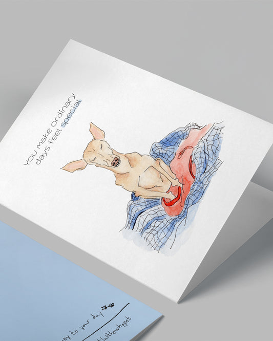 You make ordinary days feel special - Podenco Andaluz