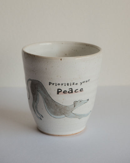 Prioritize your peace – Whippet