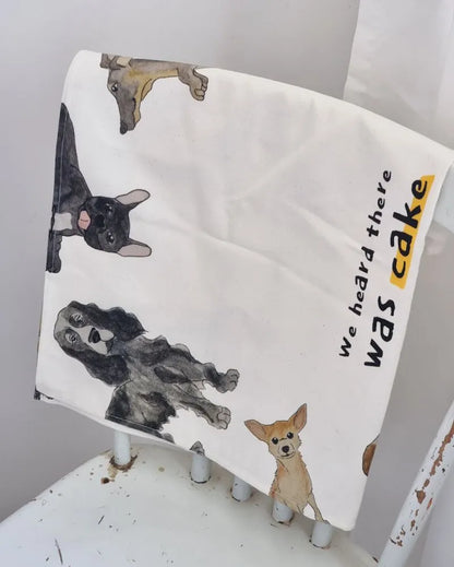 Curious dogs – Yellow