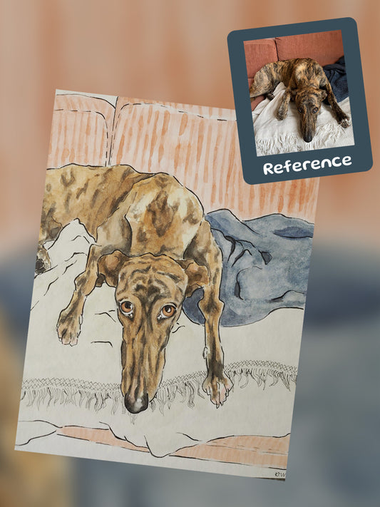 Custom Dog Portrait