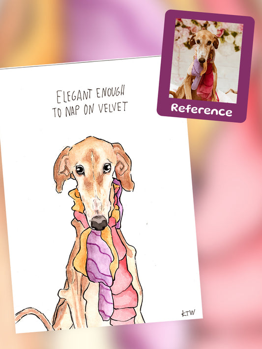 Custom Dog Portrait