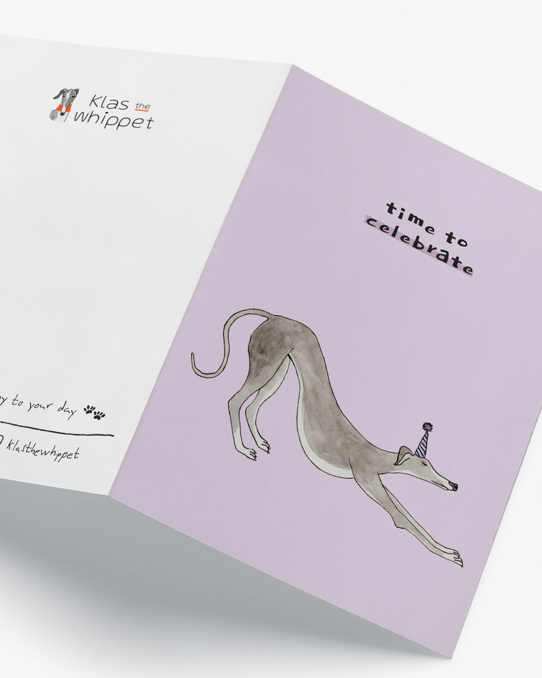 Time to celebrate - Whippet