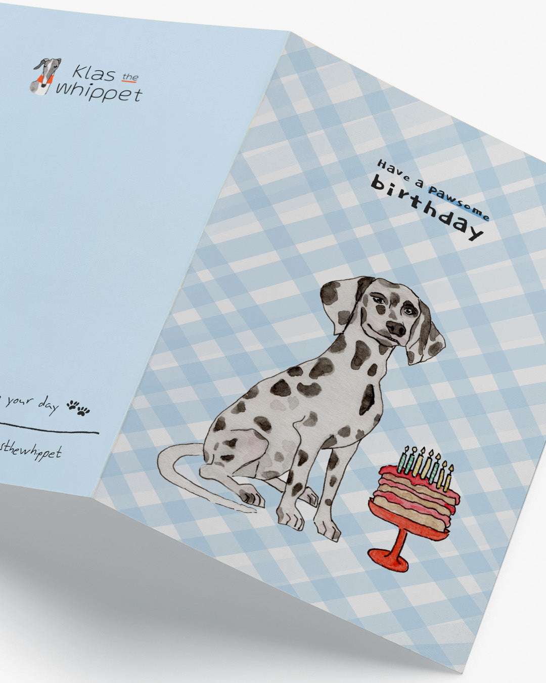 Have a pawsome birthday - Dalmatian