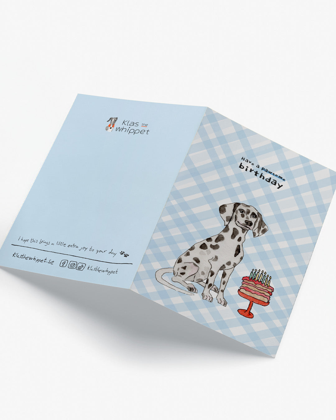 Have a pawsome birthday - Dalmatian