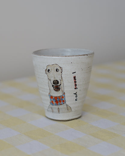 I woof you – Sighthound