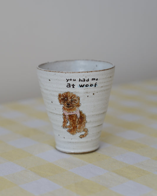 You had me at woof – Toy Poodle