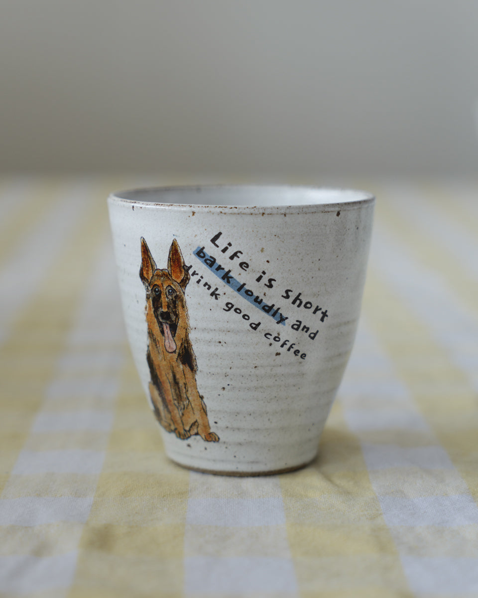 Bark loudly – German Shepherd