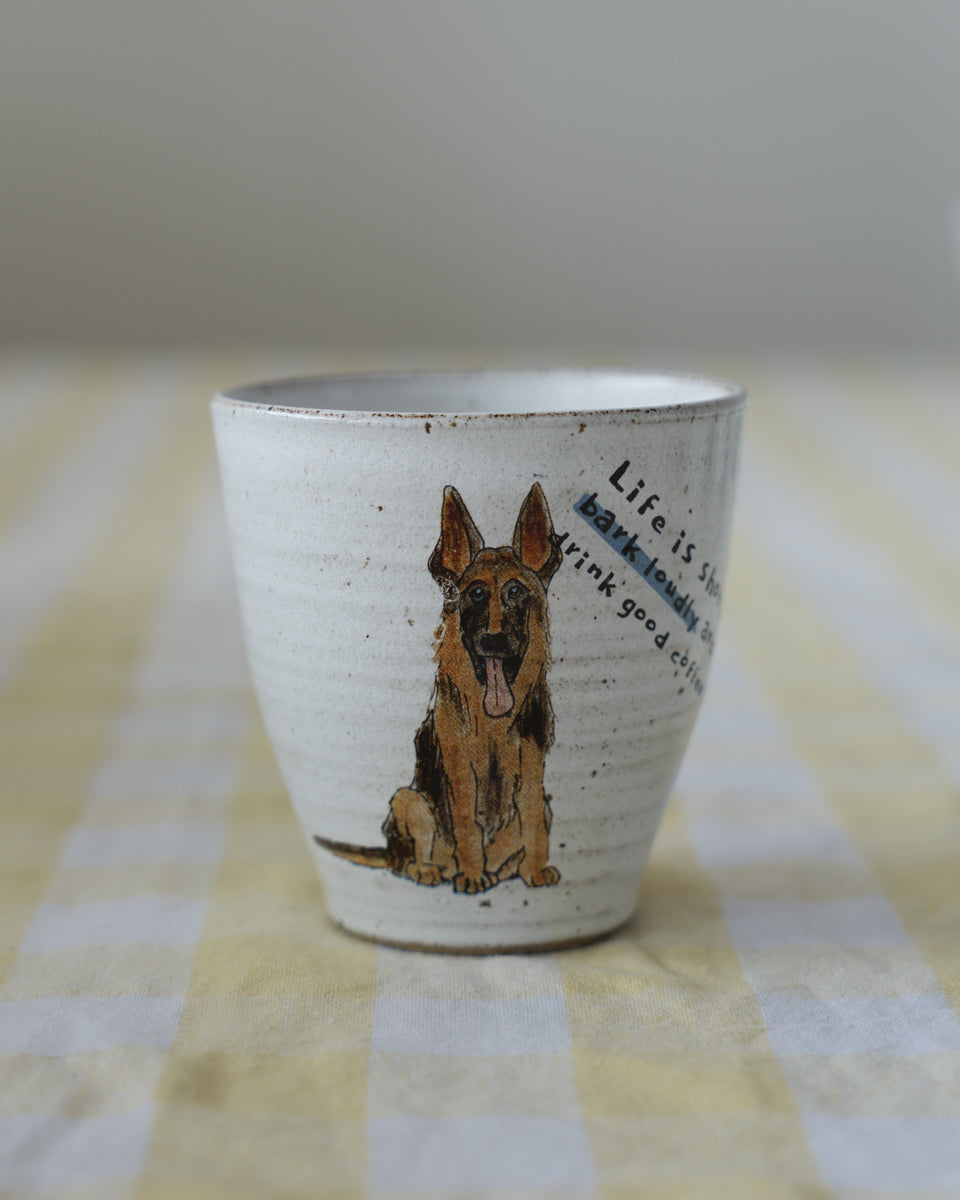Bark loudly – German Shepherd
