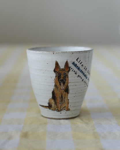 Bark loudly – German Shepherd