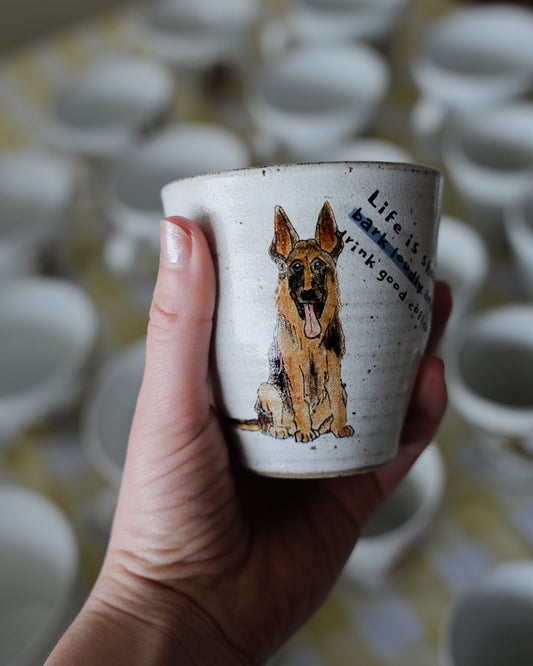 Bark loudly – German Shepherd