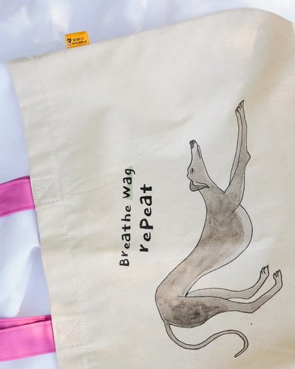 Breath, wag, repeat – Whippet