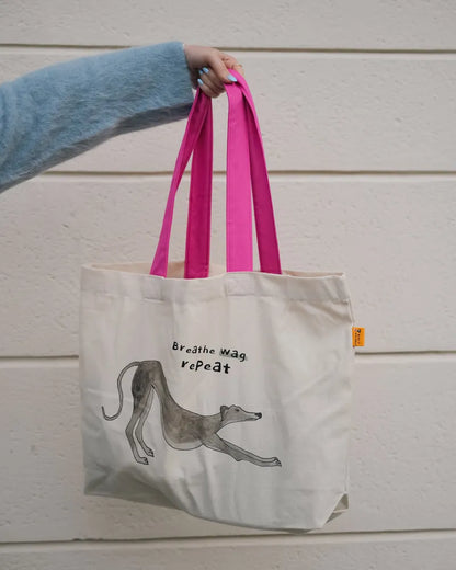 Breath, wag, repeat – Whippet