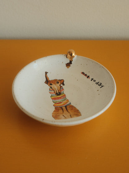 Not today – Sighthound – Trinket plate
