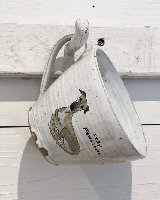 Stay pawsitive – Whippet