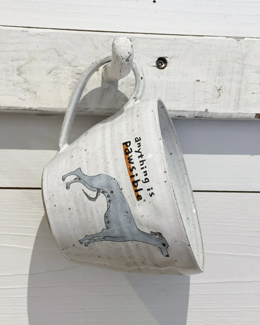 Anything is pawsible – Whippet