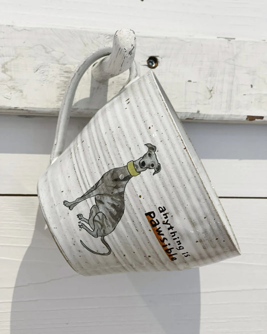Anything is pawsible – Whippet