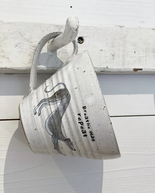 Breath, wag, repeat – Whippet